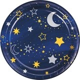 Plates - Bev - Starry Night - 7&quot; - 8pkg