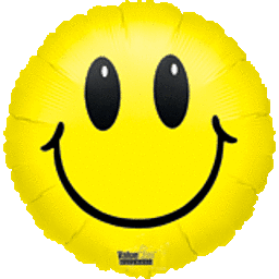 Foil Balloon - Happy Face - 18&quot;