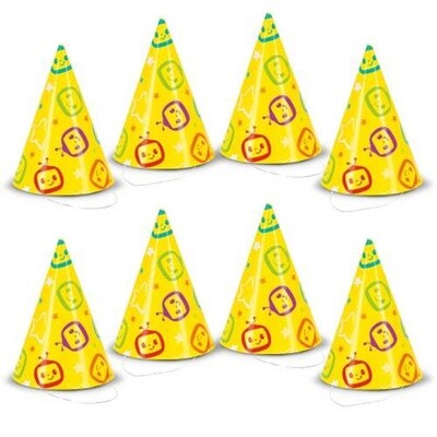 Mini Hats - Cocomelon - 8pkg