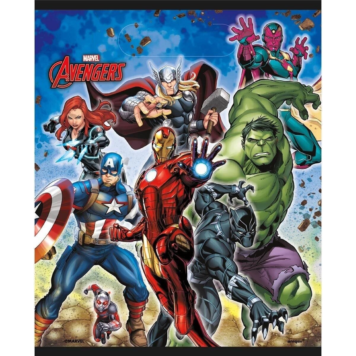 Loot Bags - Avengers - 8 PCS