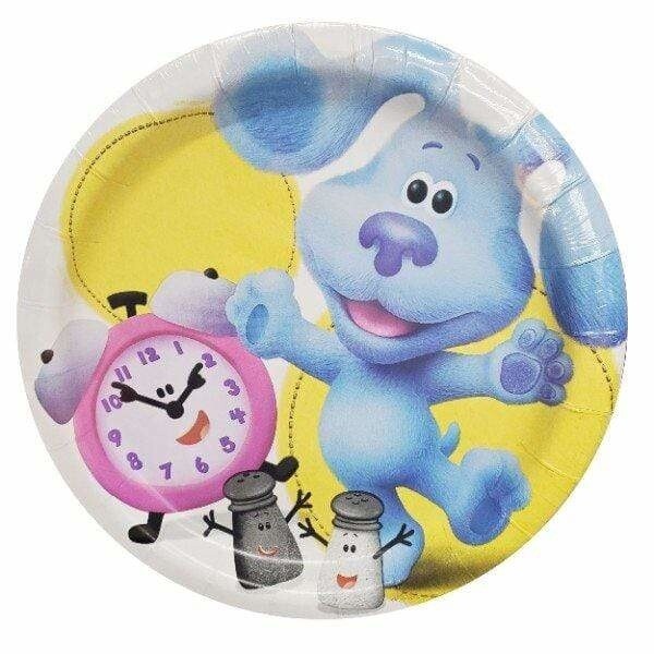 Plates - Bev - Blue&#39;s Clue&#39;s - 8pkg