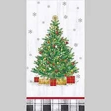 Napkins - Guest Towels - Christmas - Holiday Tree - 16PK - 3 PLY