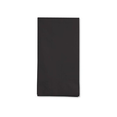 Napkins - Guest Towel - Black - 16PK - 3PLY