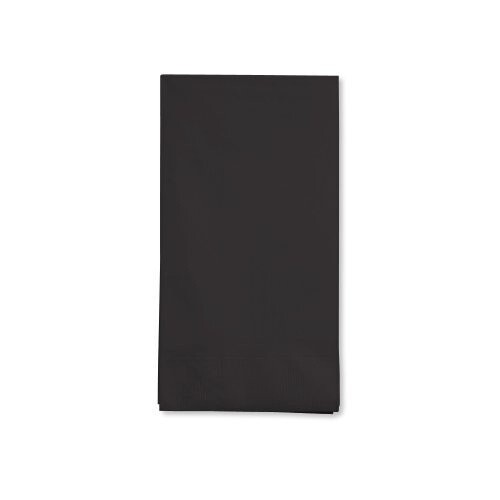 Napkins - Guest Towel - Black - 16PK - 3PLY