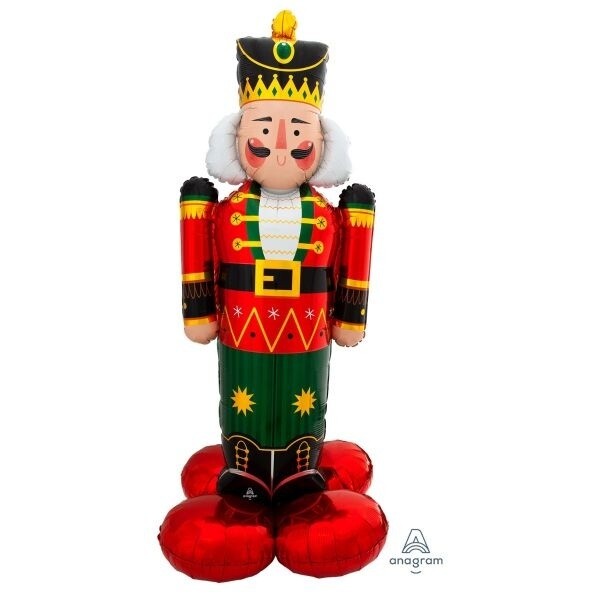 Foil Balloon - Christmas NutCracker  - AirLoonz - 61&quot;