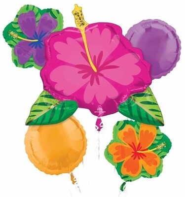 Foil Balloon - Lua - Bouquet  of 5