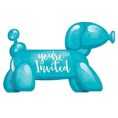 Invitations - Party Balloon Animals