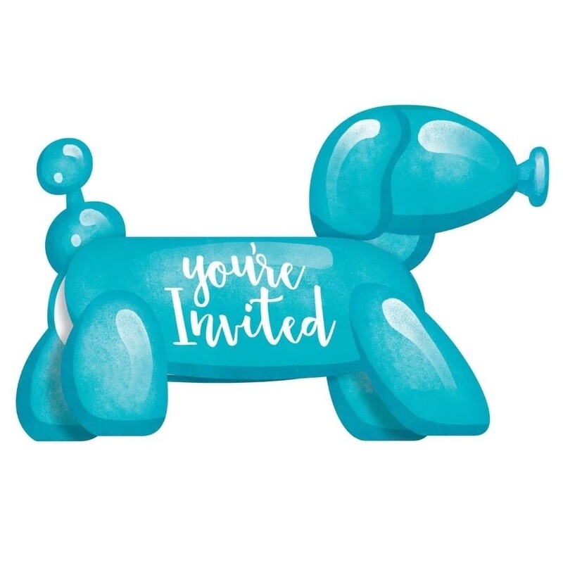 Invitations - Party Balloon Animals