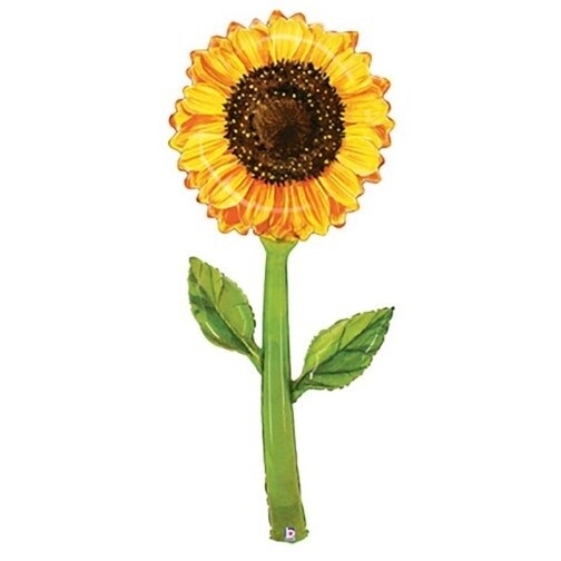 Foil Balloon - Sun Flower - Super Shape - 5 FT Tall