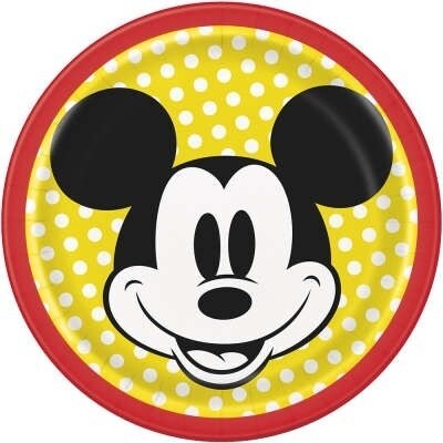 8 MICKEY MOUSE 7" PLT