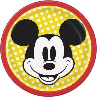 8 MICKEY MOUSE 7&quot; PLT