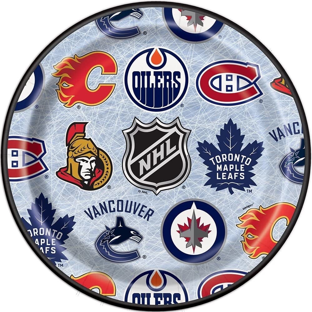 Plates - LN - NHL - 8PK
