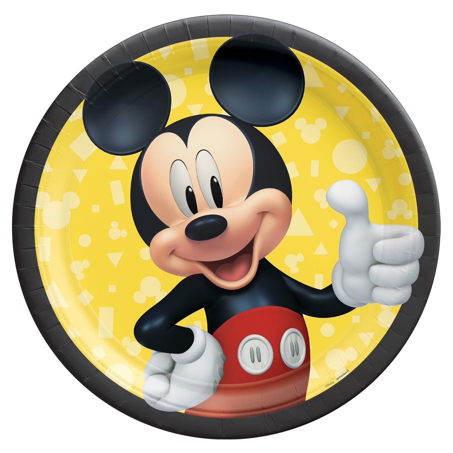 Plates - LN - Mickey Mouse Forever - 8pkg