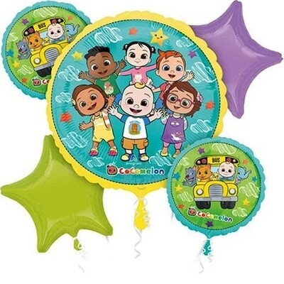 Foil Balloon - Cocomelon - 5PK