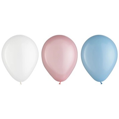 Latex Balloons - Gender Reveal - 5&quot; - 25PCS