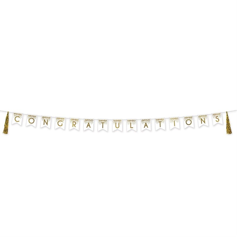Banner - Congratulations - Tassel - 13ft