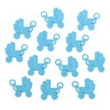 Baby - Carriages - Blue - 12 PCS