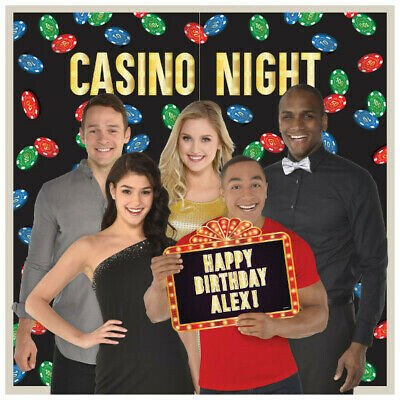 Photo Booth Kit - Casino - Customizable