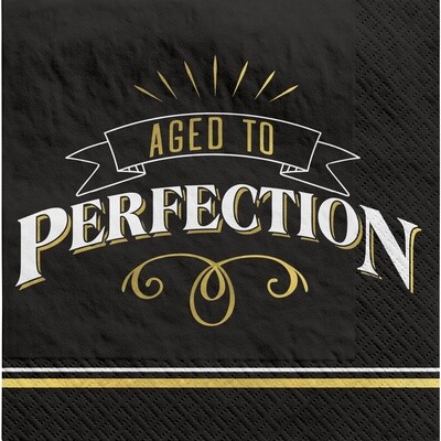 Napkins - LN - Better With Age Birthday - 16pkg - 2ply