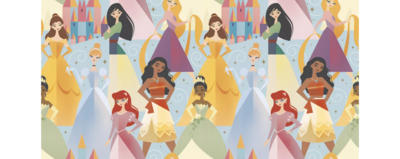 Gift Wrap - Disney Princess - 30&#39;&#39; x 5 ft