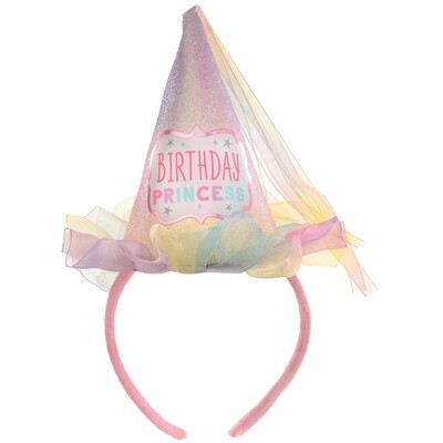 Headband Cone Hat - Pastel Party