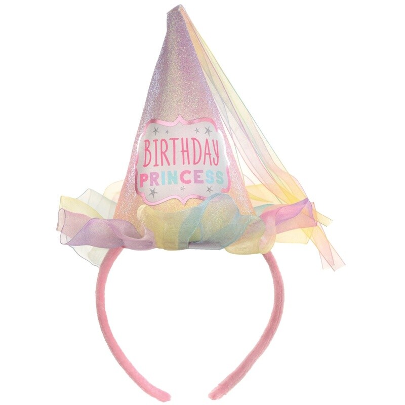 Headband Cone Hat - Pastel Party