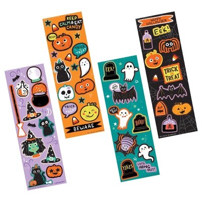 Stickers - Spooky - Halloween - 36pkg