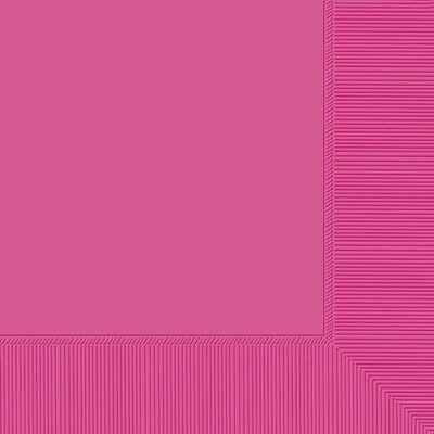 Napkins - Bev - Bright Pink - 40Pk - 2 PLY