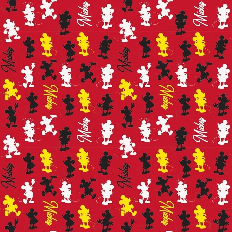 Gift Wrap - Mickey Mouse - 30&#39;&#39; x 5ft