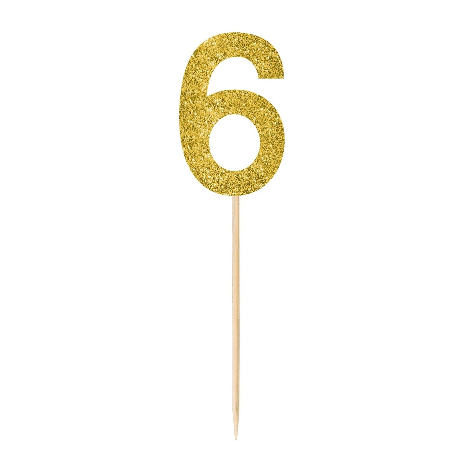 Picks - Glitter - #6 - 4pkg