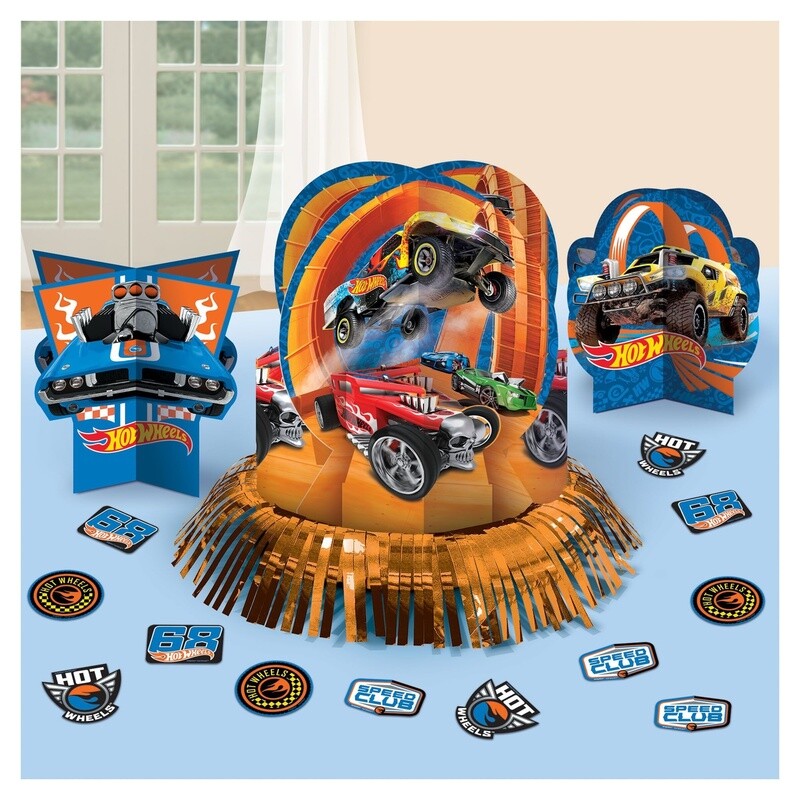 Table Decorating Kit - Hot Wheels