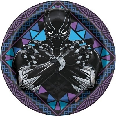 8 BLACK PANTHER 9&quot; PLT