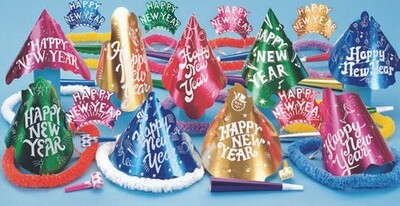 Party Kit-Happy New Year Cabaret for 10-1pkg