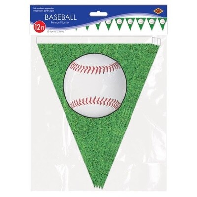 Pennant Banner - Baseball - 12FT