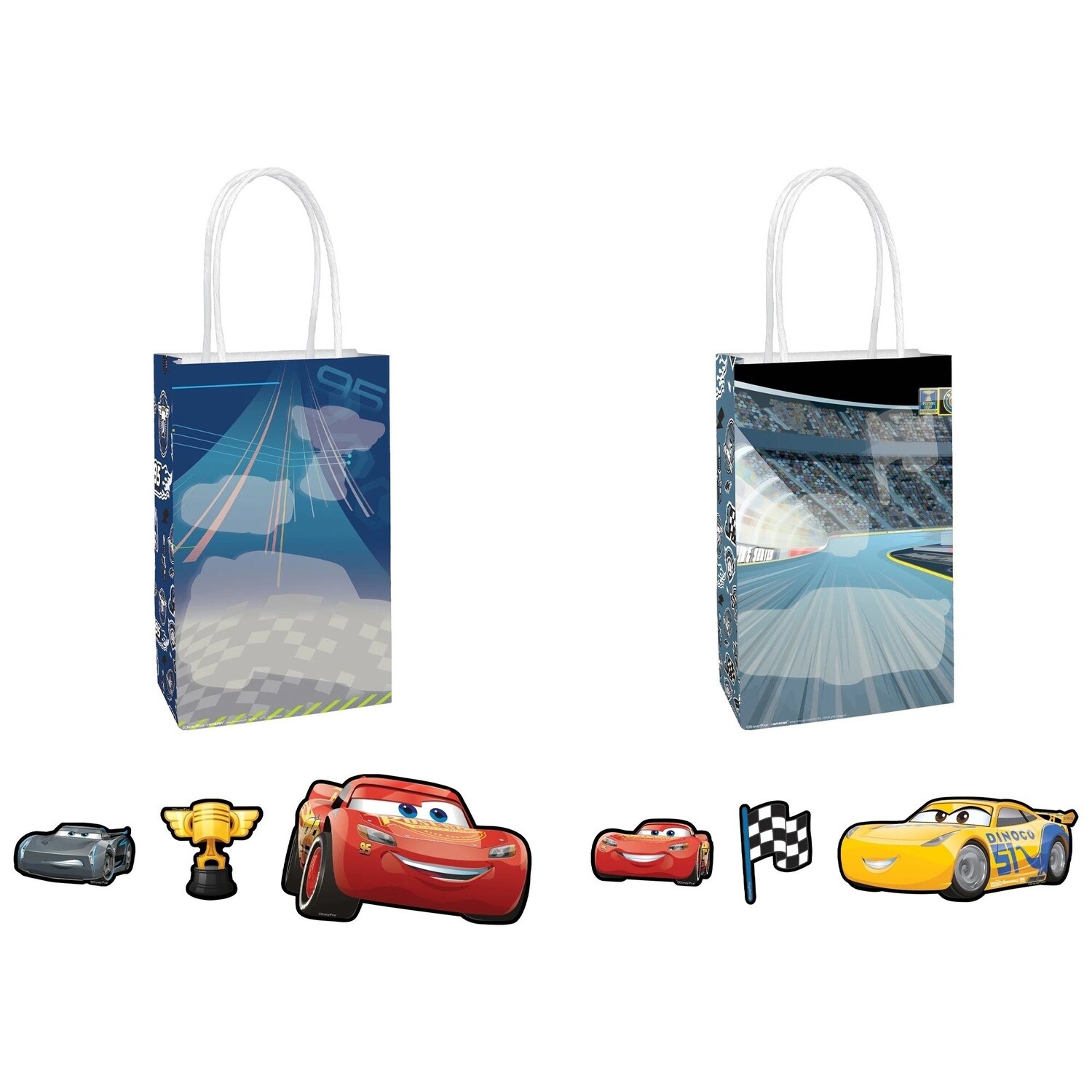 Kraft Bags - Disney Cars - 8Pk
