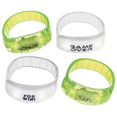 Bracelets - Light-Up - Level Up - 4pkg