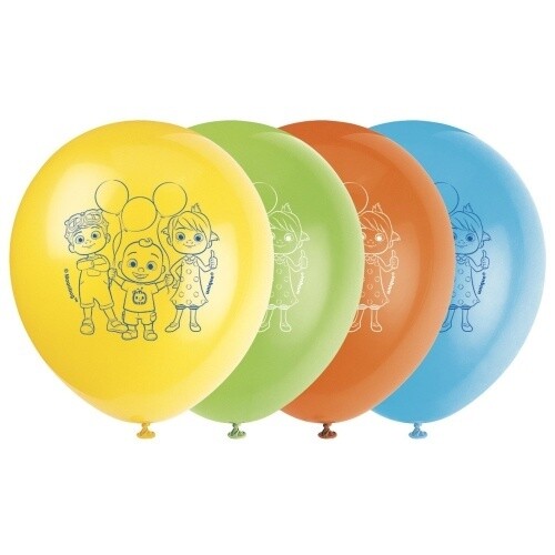 Latex Balloons - Cocomelon - 12&quot; - 8 PK