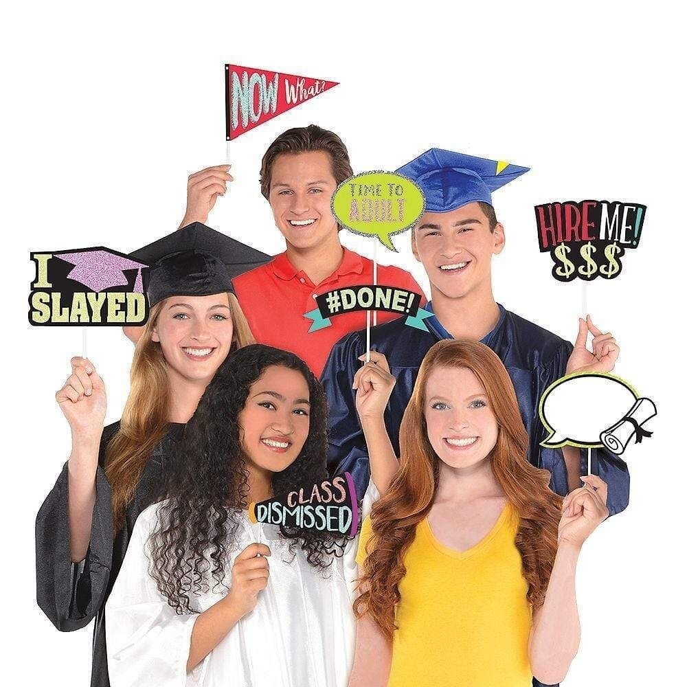 Photo Prop Kit - Grad - 13 PCS
