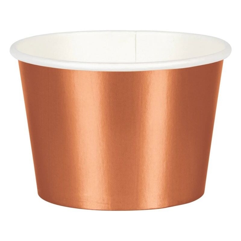 Treat Cups - Rosegold - 9OZ. - 8 PCS