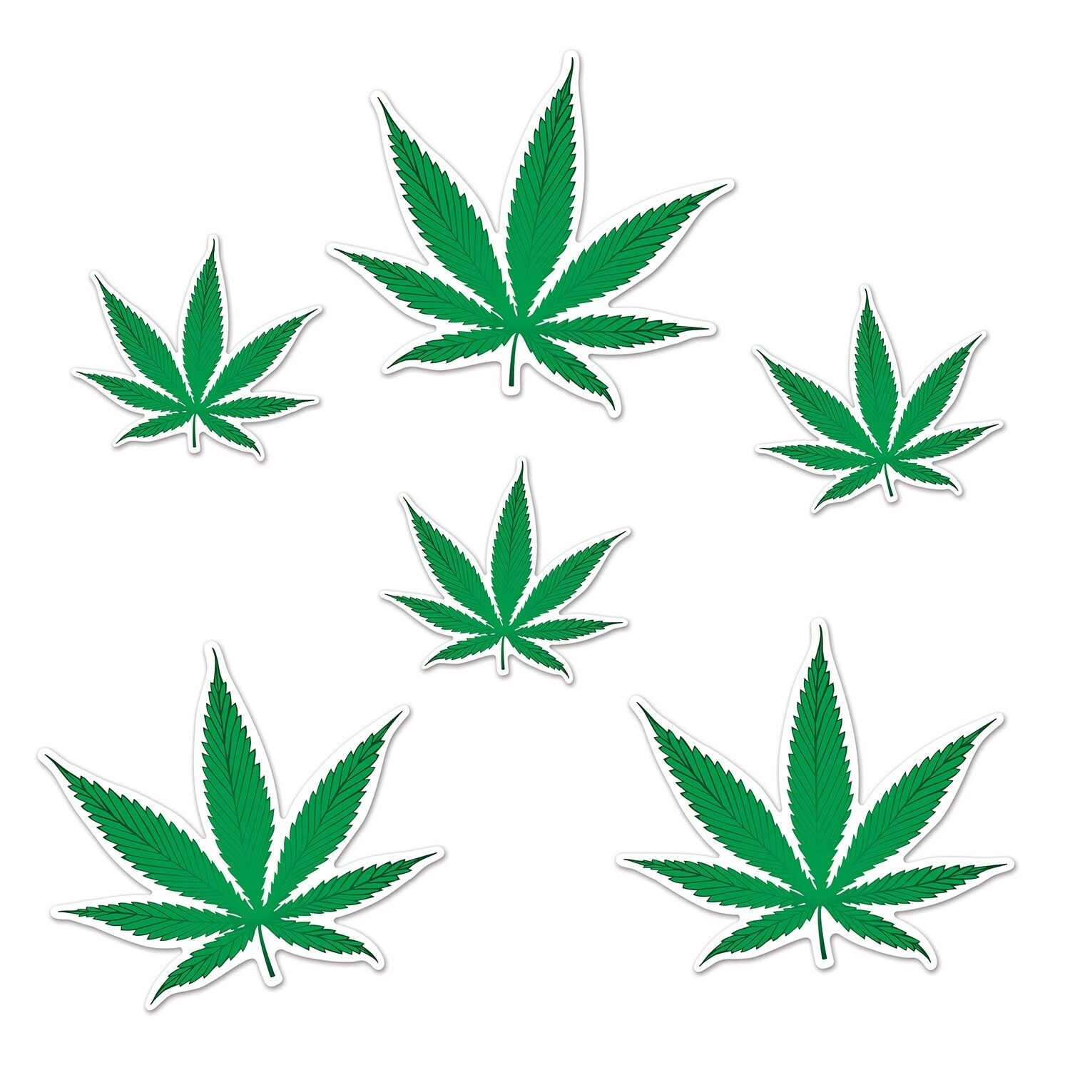 Cutouts - Tropical Fern - 6pkg