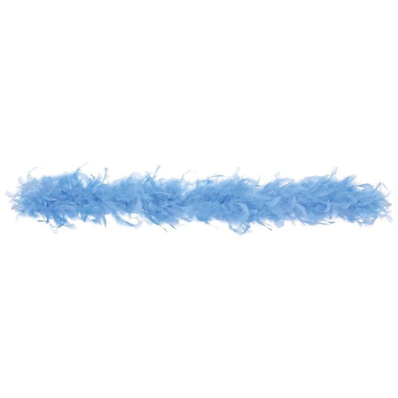 Boa Feather - Light Blue