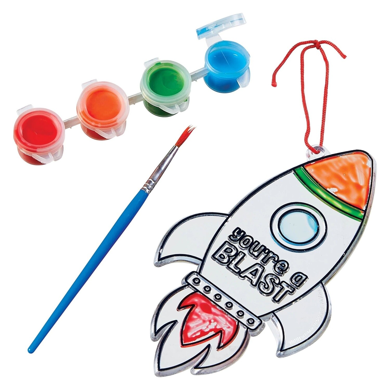Favors - Suncatcher Kit - Rocket Ship