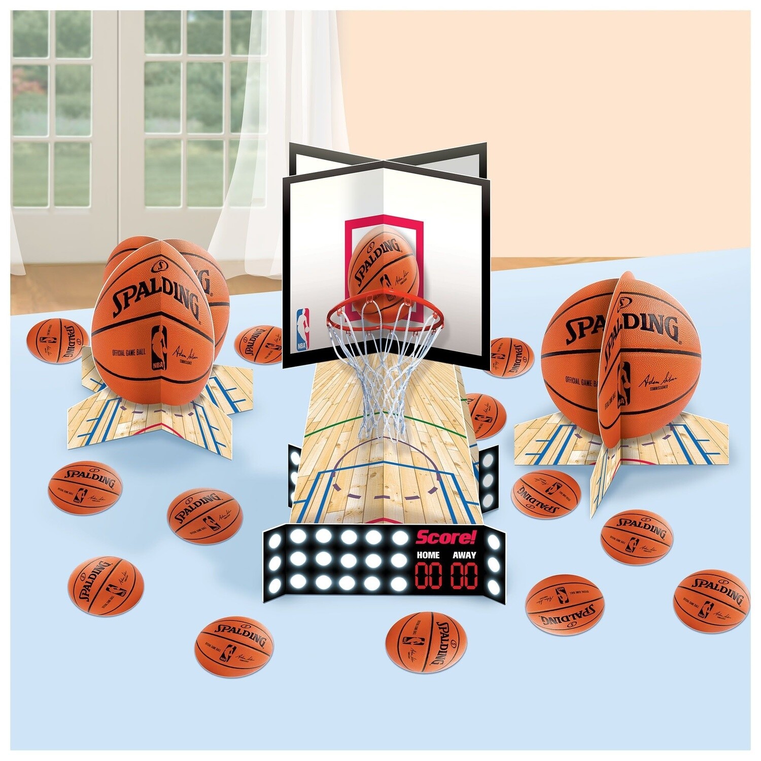 Table Decorating Kit - Basket Ball
