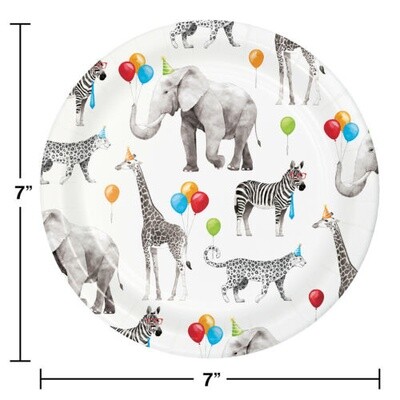 Plates - Bev - Party Animal - 8pkg