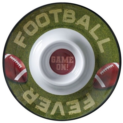 Chip And Dip Tray - Football