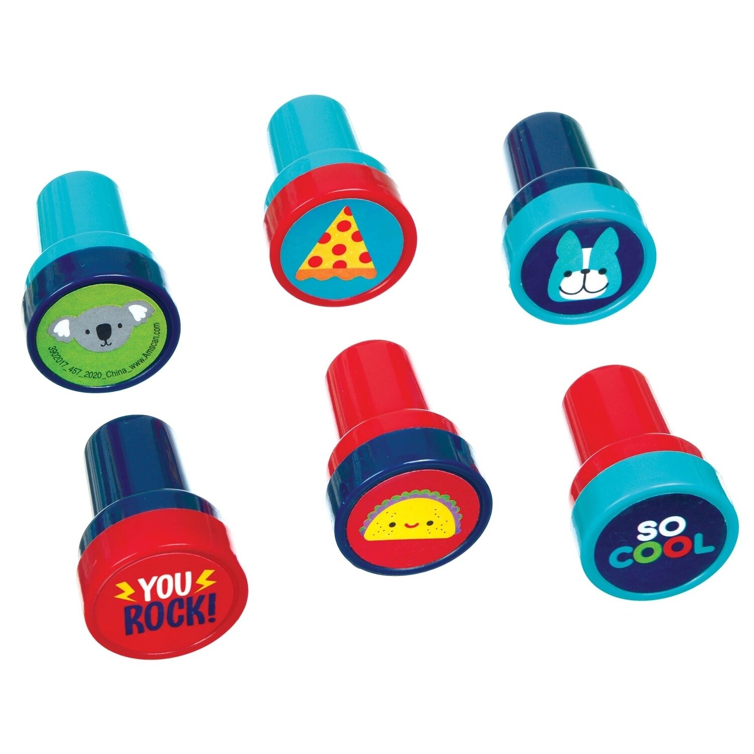 Favors - Self-Inking Stamps - 12pkg