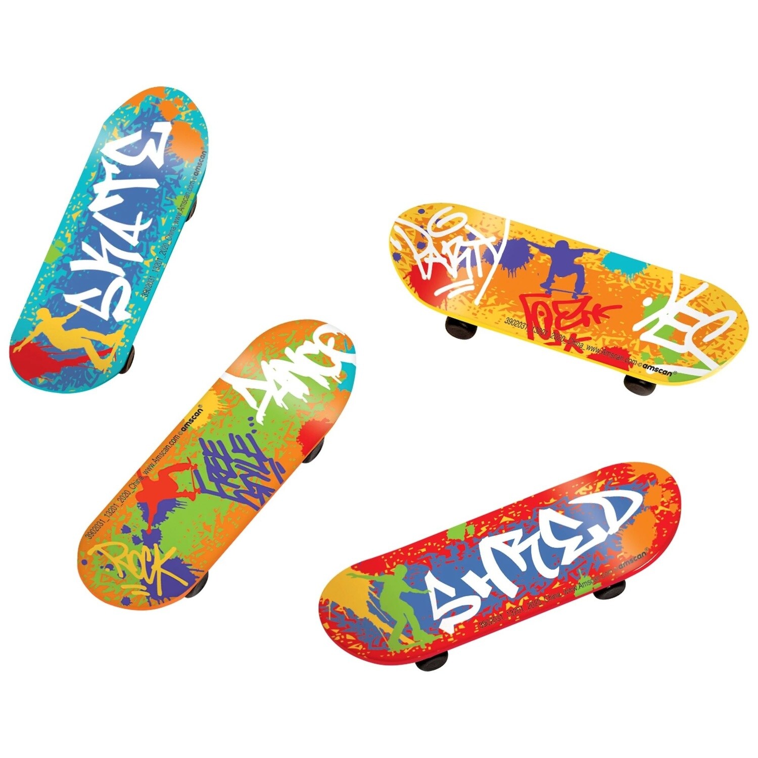 Favors - Skateboards - 24 PCS