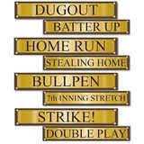 Street Signs - Baseball - 24&quot; - 4 PCS