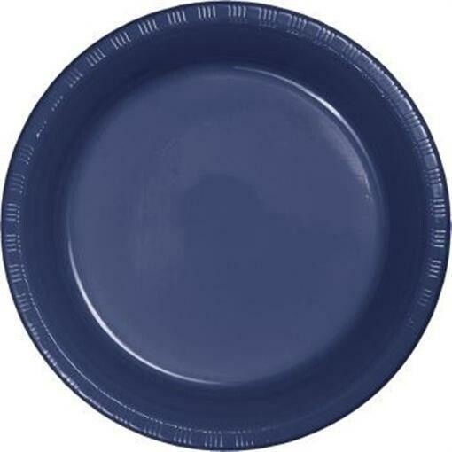 Plates - DN - Navy Blue- 20pkg