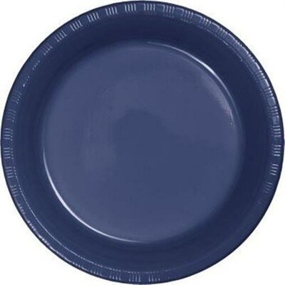 Plates - DN - Navy Blue- 20pkg